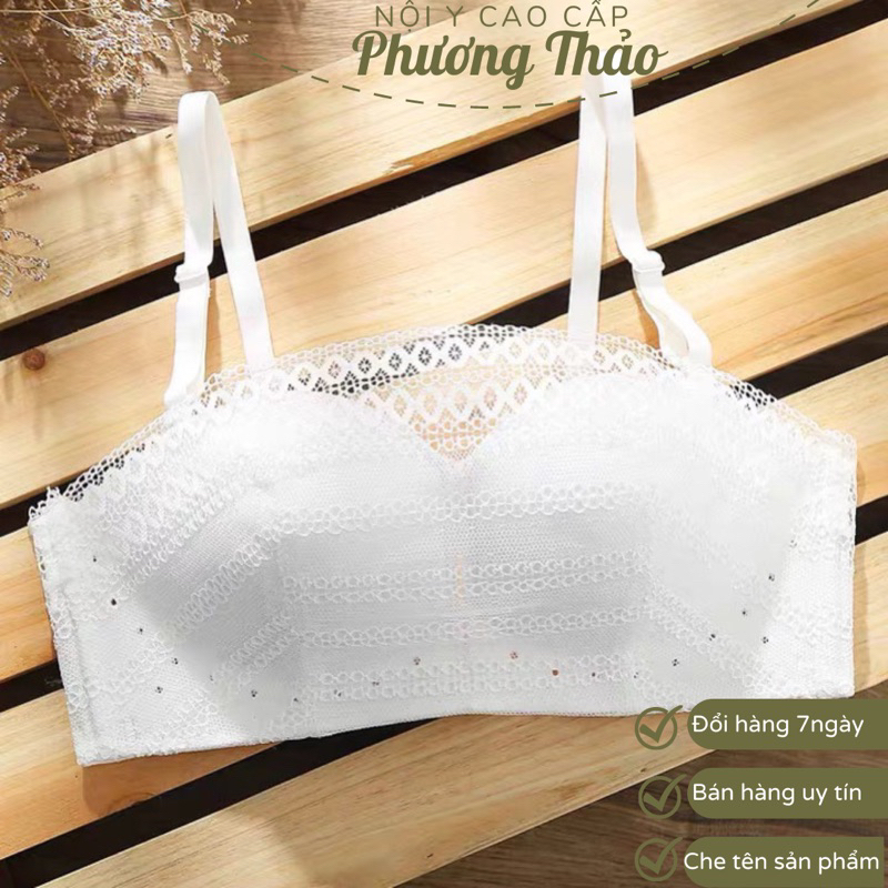Áo lót nữ quây ngang không dây HA179 nâng ngực tạo khe chống tụt cao cấp