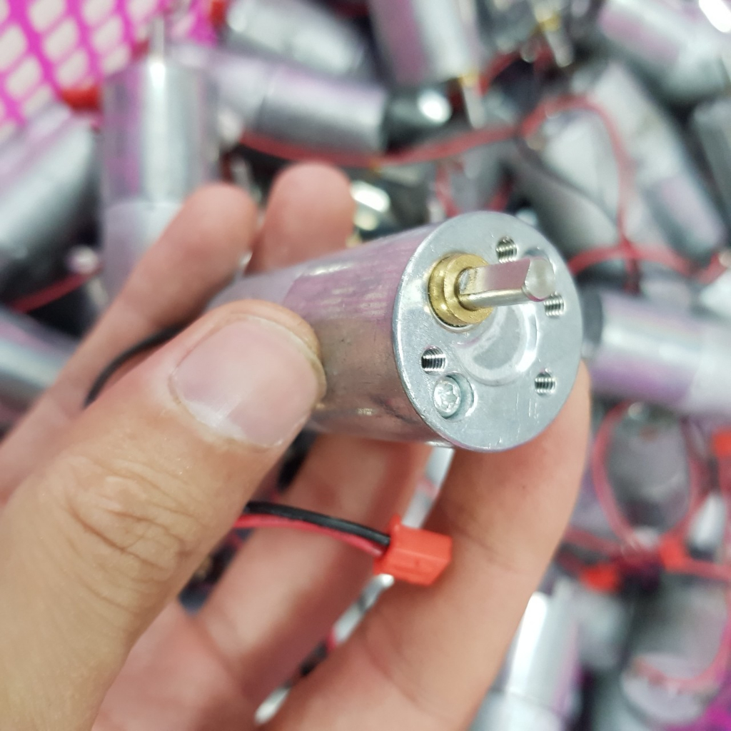 Động Cơ Giảm Tốc 12V 110RPM LS370, Mô Tơ Giảm Tốc Mini 3-12V 44Vòng Phút, Diy Chế Bàn Xoay Trưng Bày Sản Phẩm