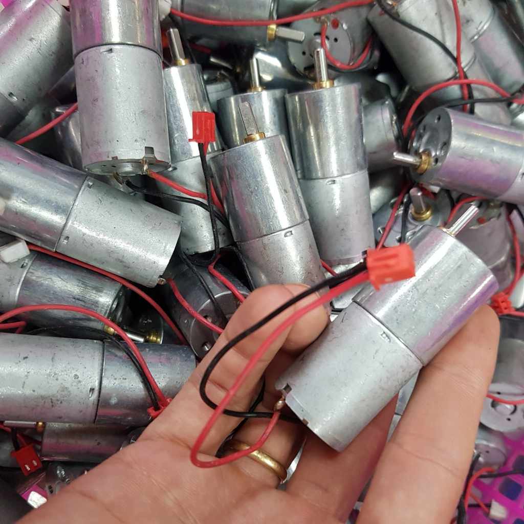 Động Cơ Giảm Tốc 12V 110RPM LS370, Mô Tơ Giảm Tốc Mini 3-12V 44Vòng Phút, Diy Chế Bàn Xoay Trưng Bày Sản Phẩm