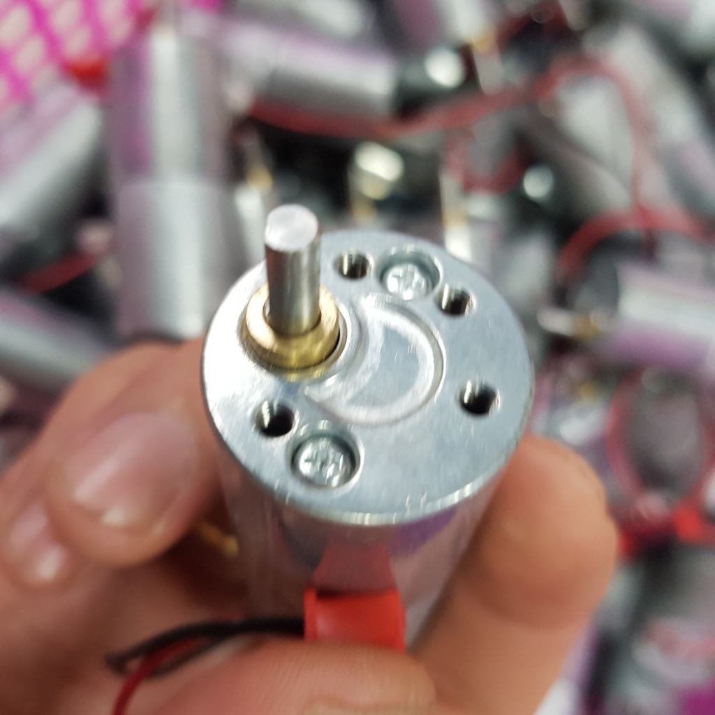 Động Cơ Giảm Tốc 12V 110RPM LS370, Mô Tơ Giảm Tốc Mini 3-12V 44Vòng Phút, Diy Chế Bàn Xoay Trưng Bày Sản Phẩm