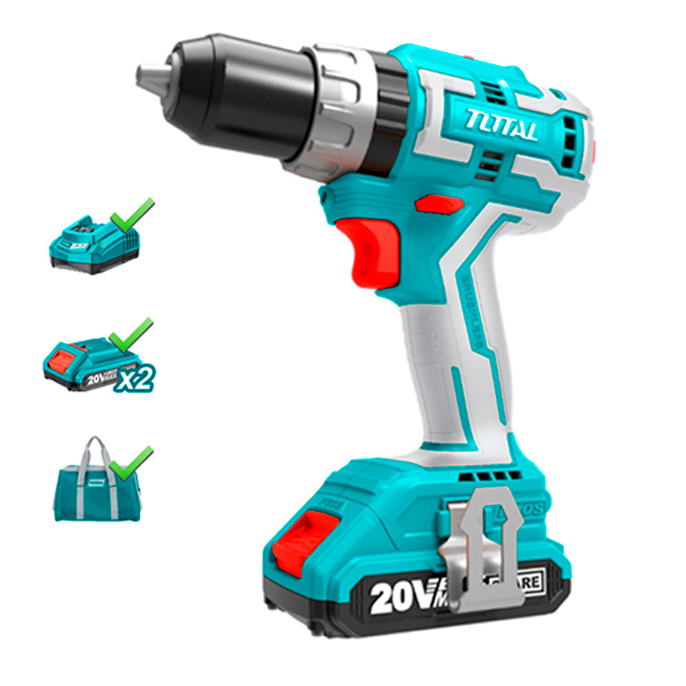 Máy khoan búa dùng pin  Total TIDLI20608