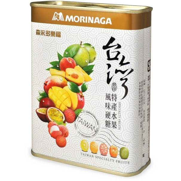Kẹo trái cây đặc sản đài loan Morinaga hộp 180g