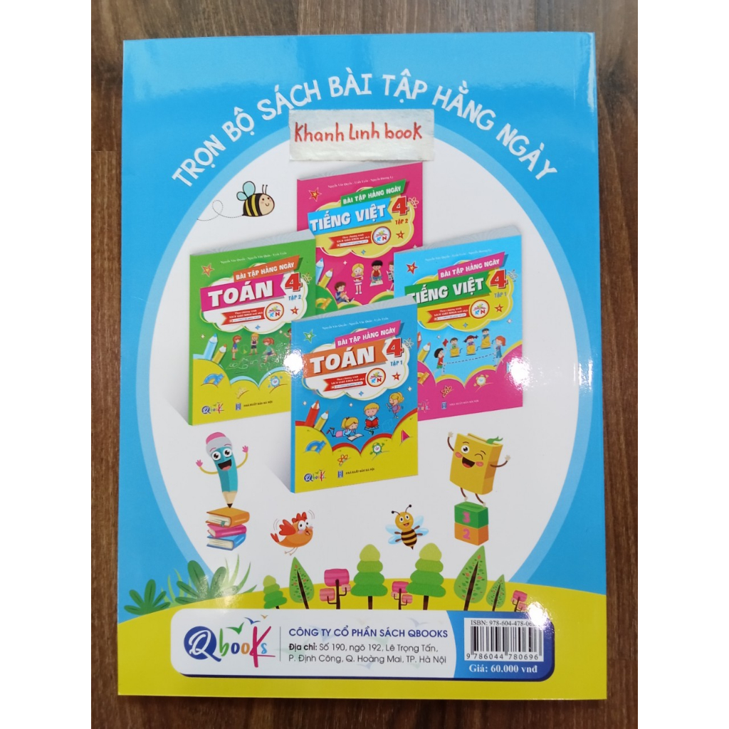 Sách - Bài tập hằng ngày toán 4 - tập 1