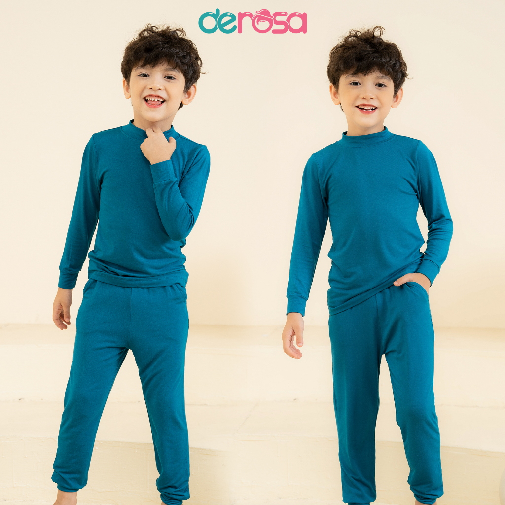 Quần áo giữ nhiệt DEROSA KIDS cho bé trai và bé gái (2 - 6 tuổi) AWKDD1051-1133B