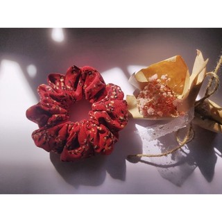 [SALE] Cột tóc vải scrunchies vải linen