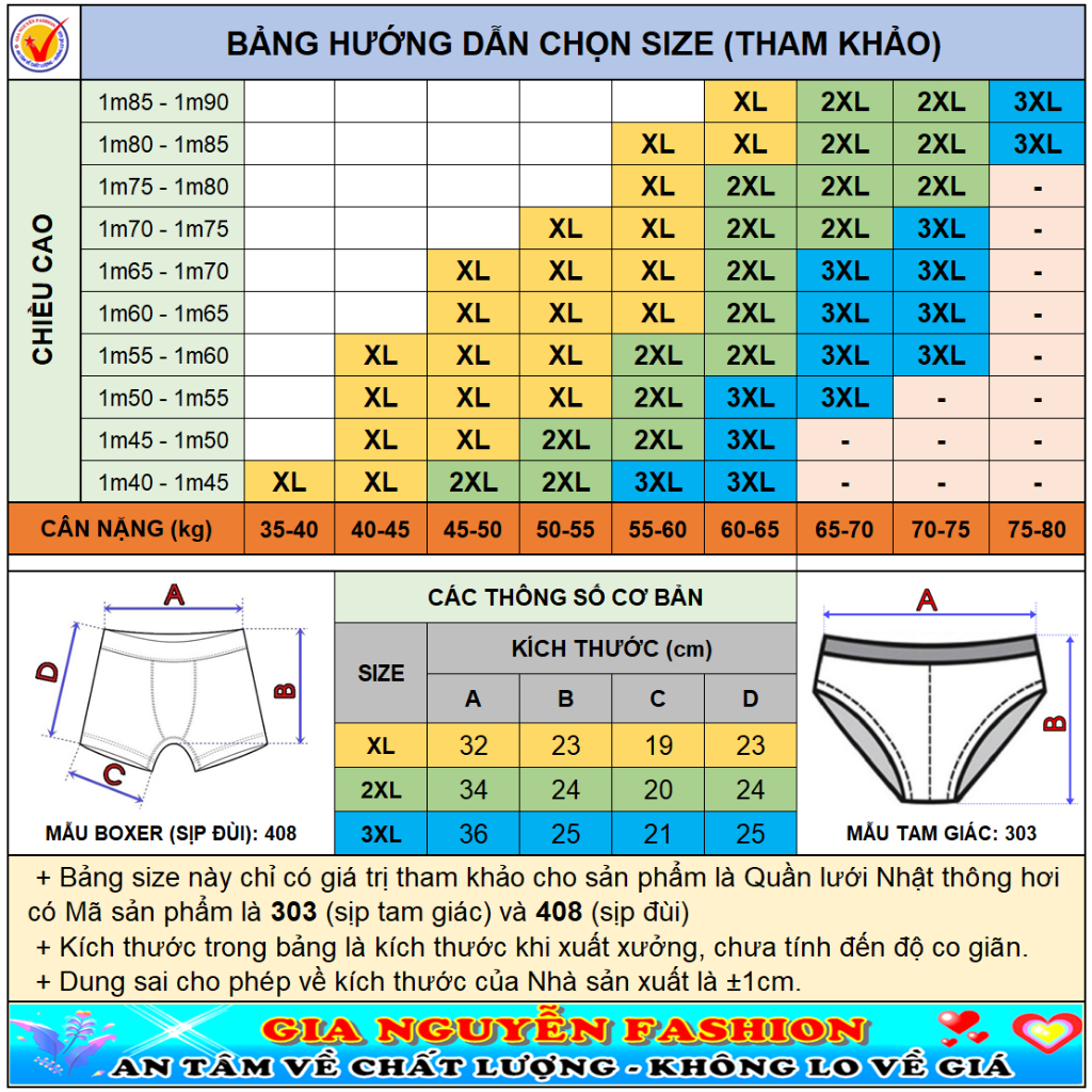 Combo 5 Quần sịp tam giác, Chất thun lạnh Thông hơi thoáng khí, Kháng khuẩn khử mùi Dáng chuẩn Foom đẹp. No303