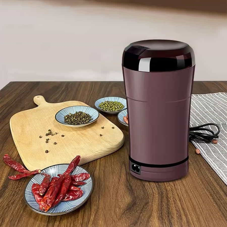 Máy xay thịt, máy xay ngũ cốc mini đa năng DELA chính hãng nghiền siêu tốc MXM04