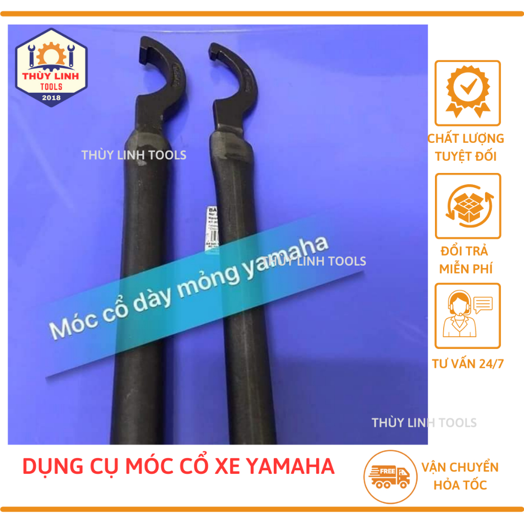 Bộ 2 Móc cổ xe máy Yamaha ( dầy + mỏng ) Menfa Chất Lượng THÙY LINH TOOLS