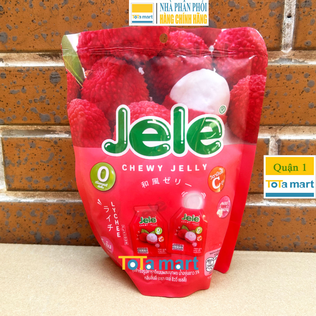 Thạch Jele Chewy Jelly Konyakku gói 6 cái