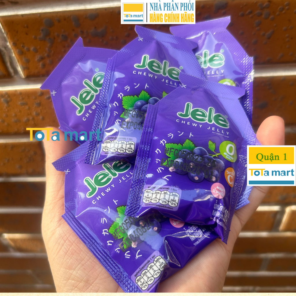 Thạch Jele Chewy Jelly Konyakku gói 6 cái