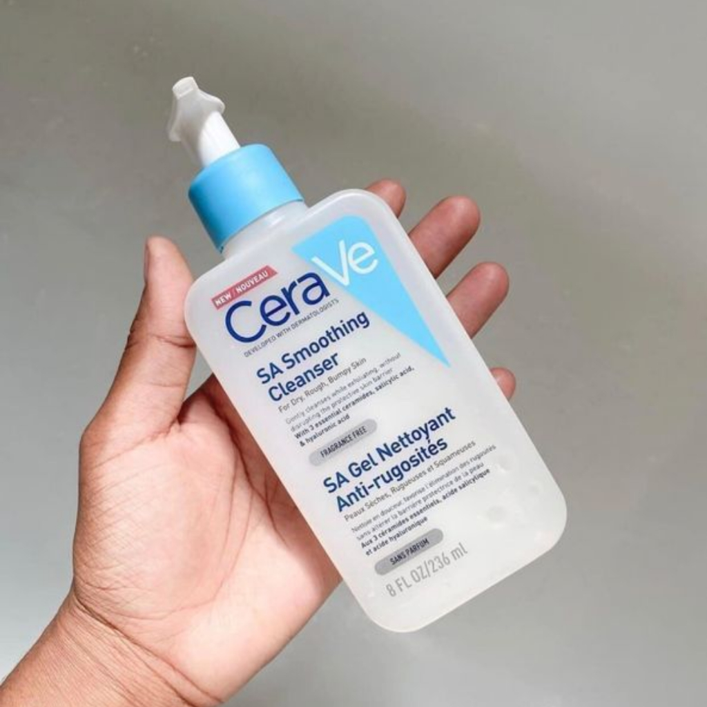 Sữa Rửa Mặt Tẩy Tế Bào Chết CERAVE Renewing SA - SA Smoothing Cleanser cho da thường