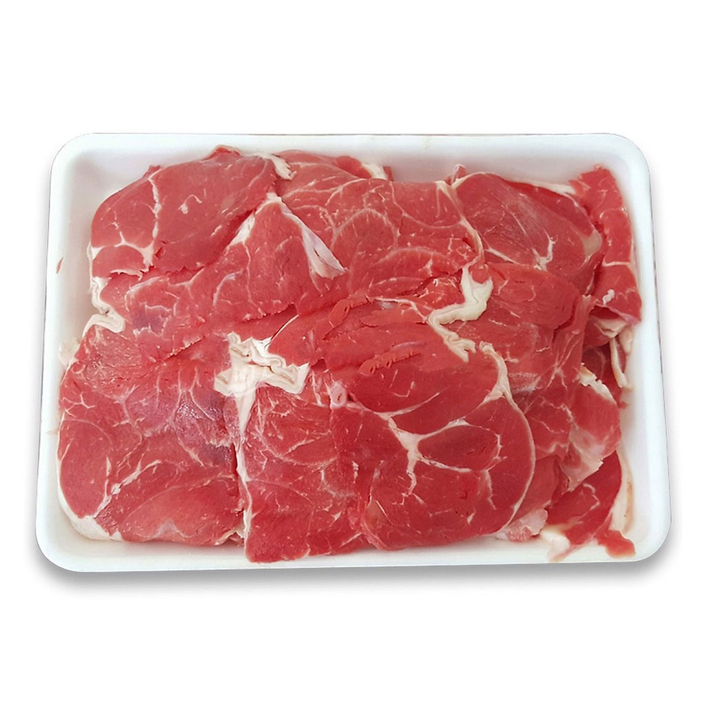 Bắp Bò Hoa Thái Lát khay 500g - Dùng nhúng lẩu, dúng nhấm cực ngon
