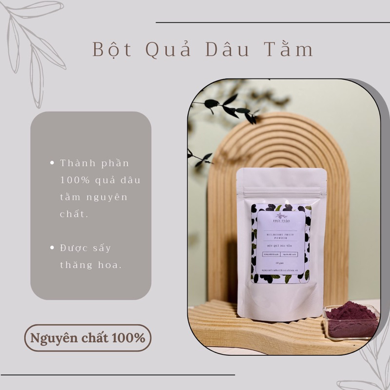 Bột Quả Dâu Tằm Nguyên Chất