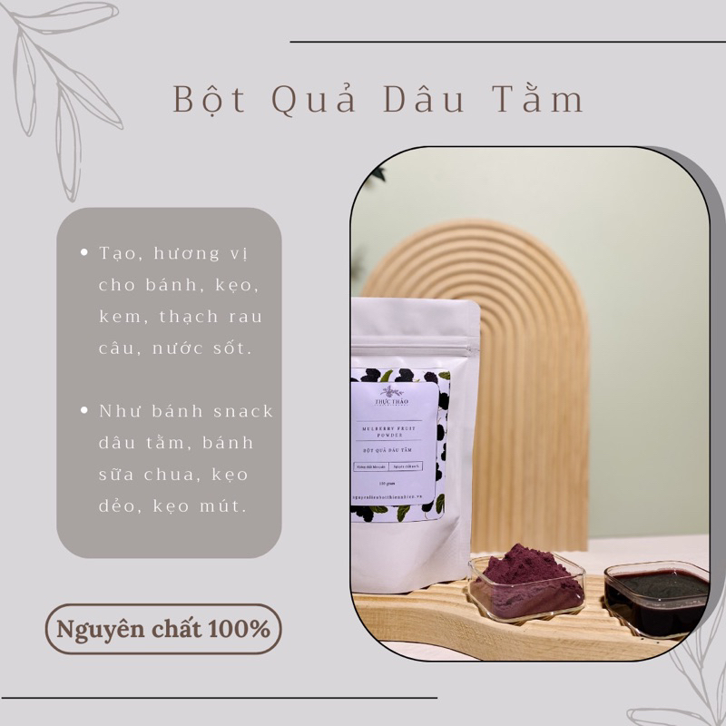 Bột Quả Dâu Tằm Nguyên Chất