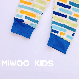 Bộ Bé Trai Cọc Tay Quần Dài Thun Bozip Miwoo Kids Mẫu Mới