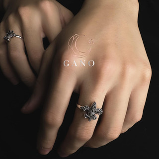 Nhẫn bạc nam nữ Iris Rings