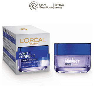 Kem Dưỡng L'Oréal Paris Làm Sáng Da Ban Đêm 50ml Aura Perfect Night Cream Glam Beautique