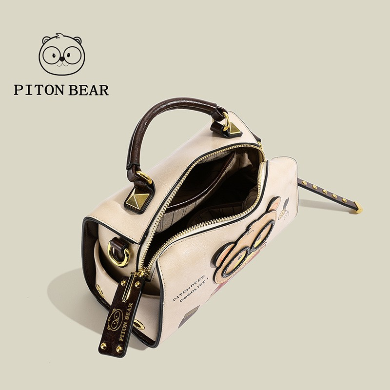 Túi Xách Đeo Chéo Nữ Thời Trang Chính Hãng Cream Bear PITON BEAR S6978