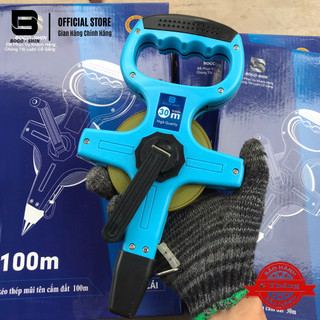 Thước dây cao cấp 30m 50m 100m bogo-shin, thước dây, thước đo thép cuộn - kim khí hà nam