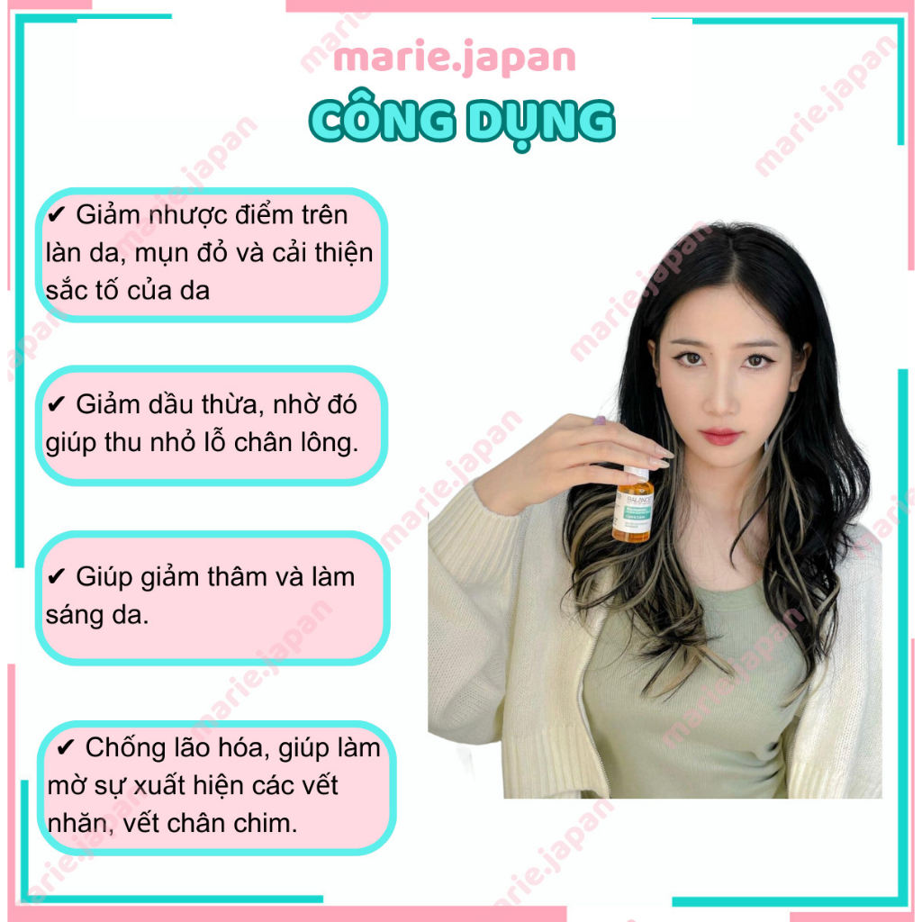 Tinh chất ngăn mụn mờ thâm Balance Niacinamide 15% Blemish Recovery 30ml