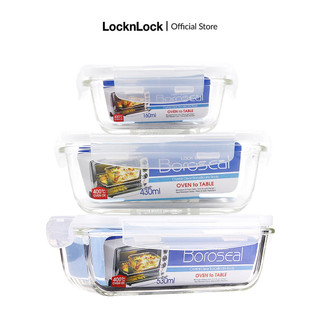 Hộp bảo quản thủy tinh Lock&Lock Glass Clear series (nhiều dung tích)