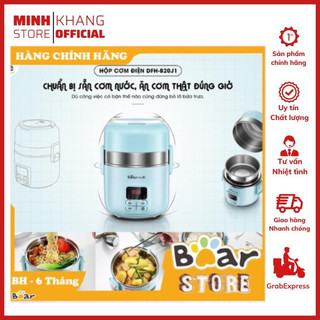 Cặp lồng cơm điện mini đa năng bear dfh -b20j1 hàng chính hãng-bảo hành 12 tháng
