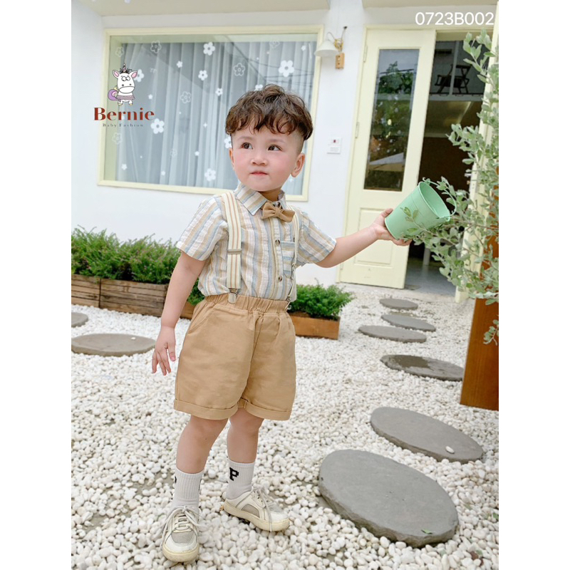 SET BỘ CÔNG TỬ SƠ MI KẺ SIÊU HOT