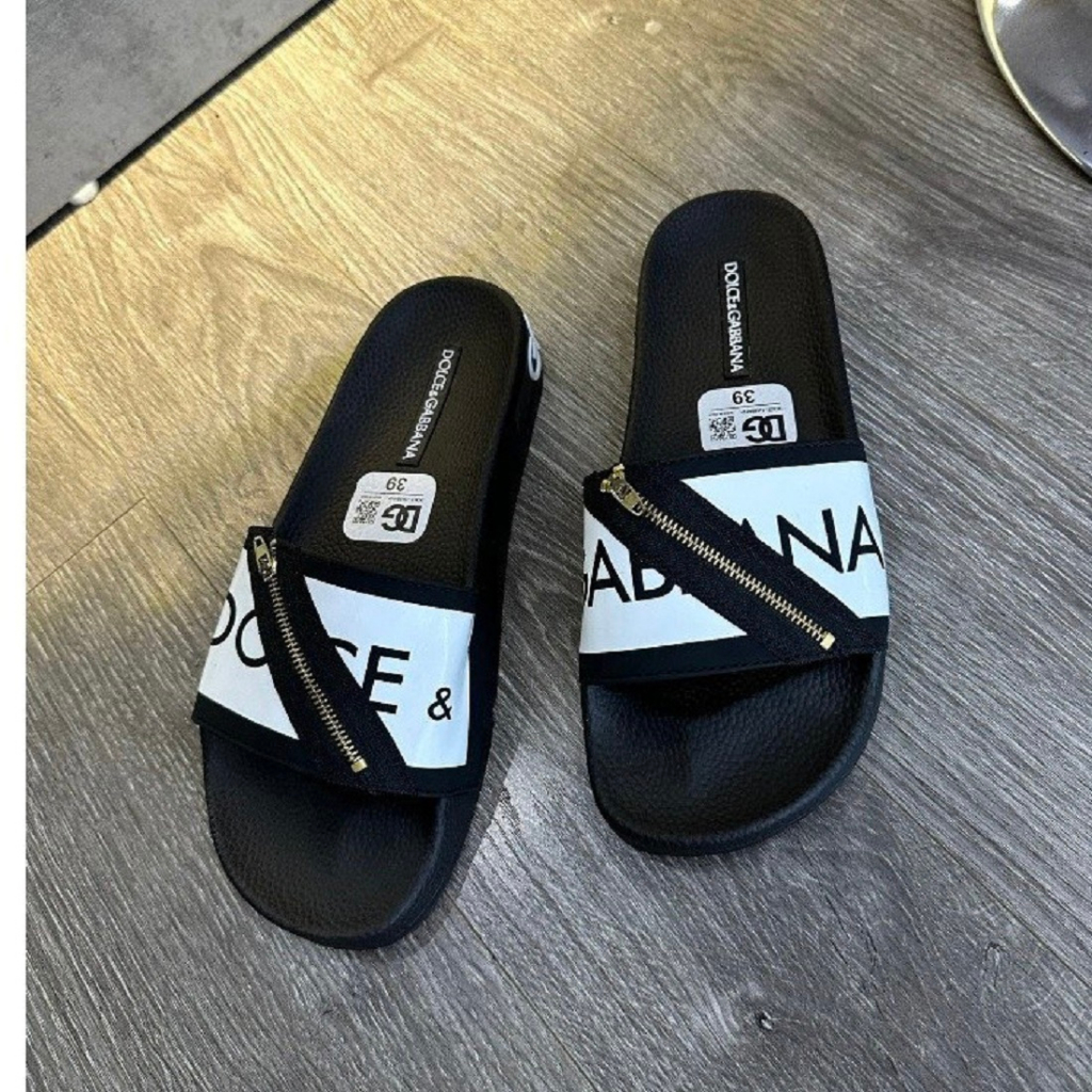 Dép nam DOLCE khóa Zip Chéo mẫu mới nhất - Dép DG khóa chéo cực hottrend 2023