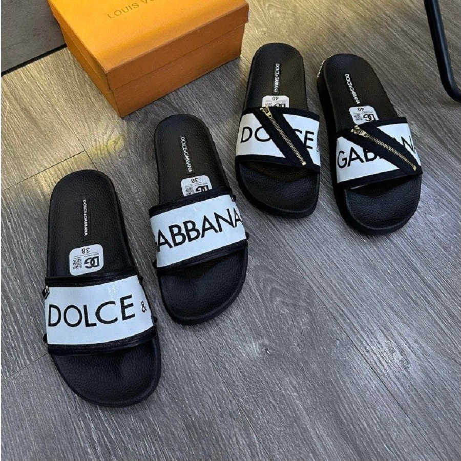 Dép nam DOLCE khóa Zip Chéo mẫu mới nhất - Dép DG khóa chéo cực hottrend 2023