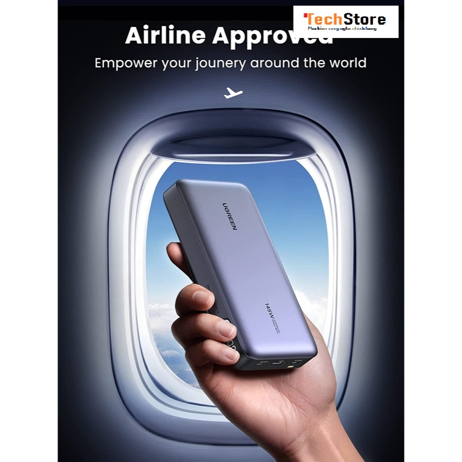 Pin sạc dự phòng UGREEN 90597A - 145W, 25.000mAh