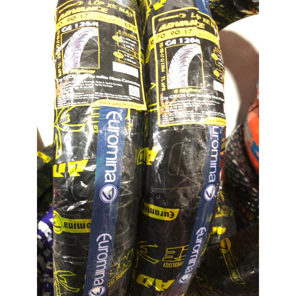 Lốp 70/90-17 EUROMINA trước RS .SIRIUS.WS110 không dùng ruột