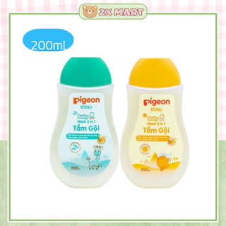 Sữa tắm gội cho bé sơ sinh Pigeon 2 trong 1 loại 200ml