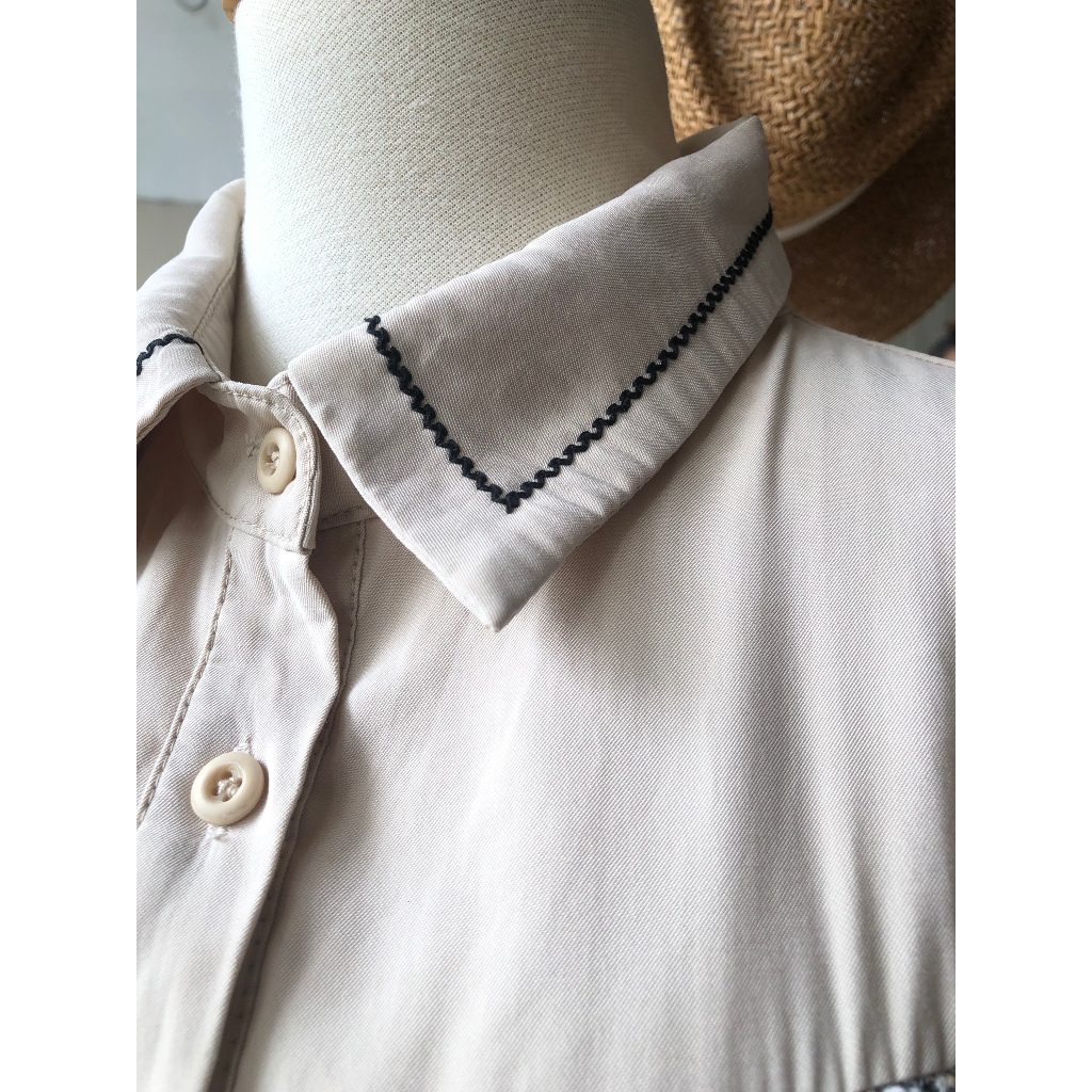 Đầm sơ mi babydoll siêu phẩm 2hand