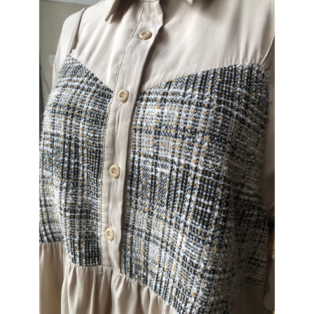 Đầm sơ mi babydoll siêu phẩm 2hand