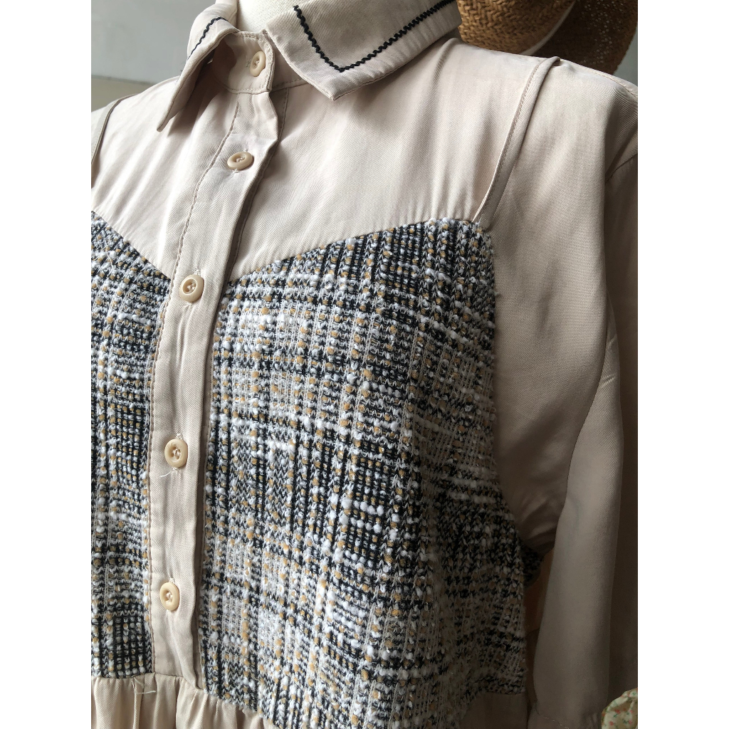 Đầm sơ mi babydoll siêu phẩm 2hand