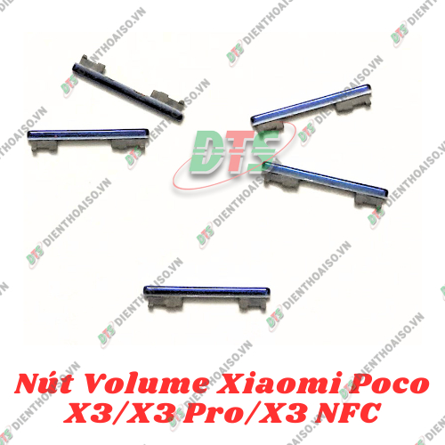 Nút bấm lớn nhỏ bên ngoài vỏ máy Xiaomi Poco X3 / Poco X3 pro / Poco X3 NFC