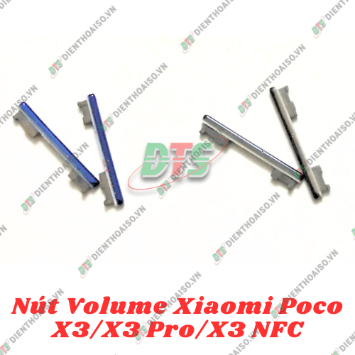 Nút bấm lớn nhỏ bên ngoài vỏ máy Xiaomi Poco X3 / Poco X3 pro / Poco X3 NFC