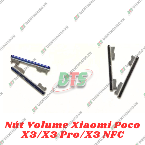 Nút bấm lớn nhỏ bên ngoài vỏ máy Xiaomi Poco X3 / Poco X3 pro / Poco X3 NFC