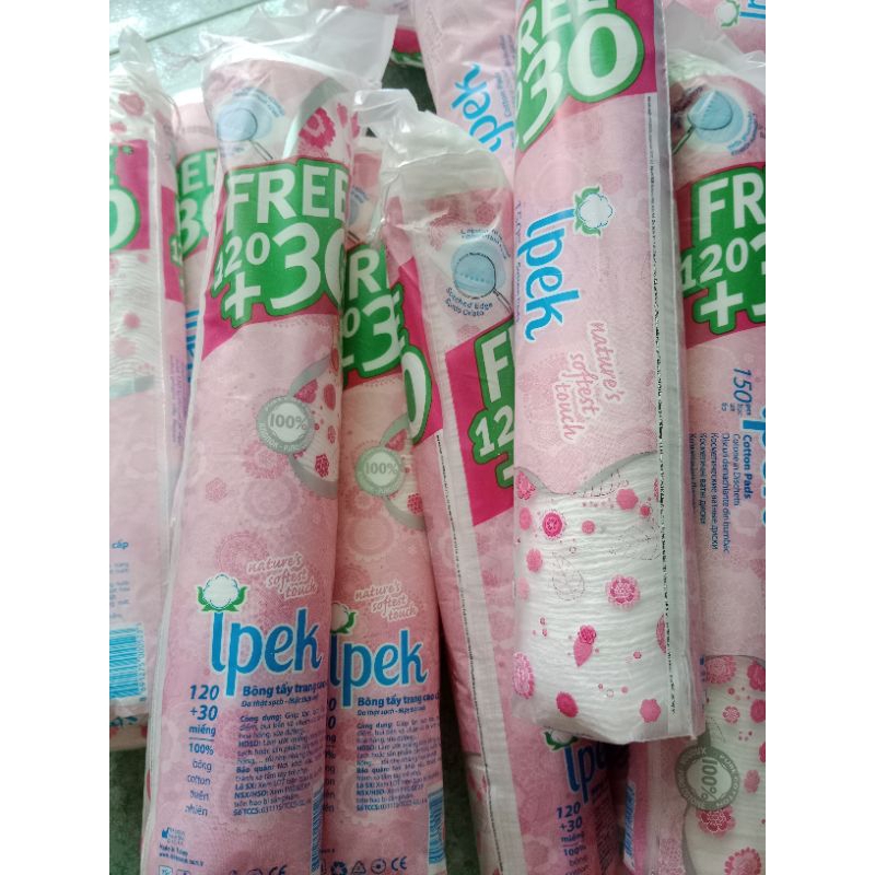 Bông Tẩy Trang Ipek Klasik Cotton Pads 150 miếng