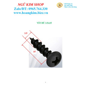 Vít bắt loa 3,5 x 15