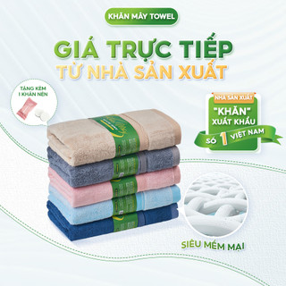 Khăn mặt sợi tre khăn rửa mặt cao cấp xuất dư nhiều màu không phai chống nấm mốc vi khuẩn - combo