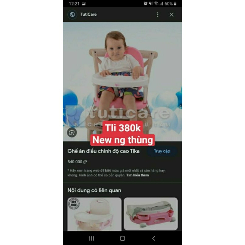 🍓 Thanh lí các loại ghế tập ngồi ăn dặm cho bé