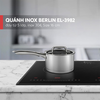 Quánh 5 đáy inox 304 elmich berlin el 3982 size 16 cm