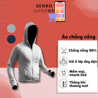 Áo Chống Nắng Nam Nữ, Vải Thơm Cao Cấp Tự Có Hương Thơm, Chống Tia UV, Thoáng Mát, Mẫu Mới Nhất Hè 2021 Senko.Shop03