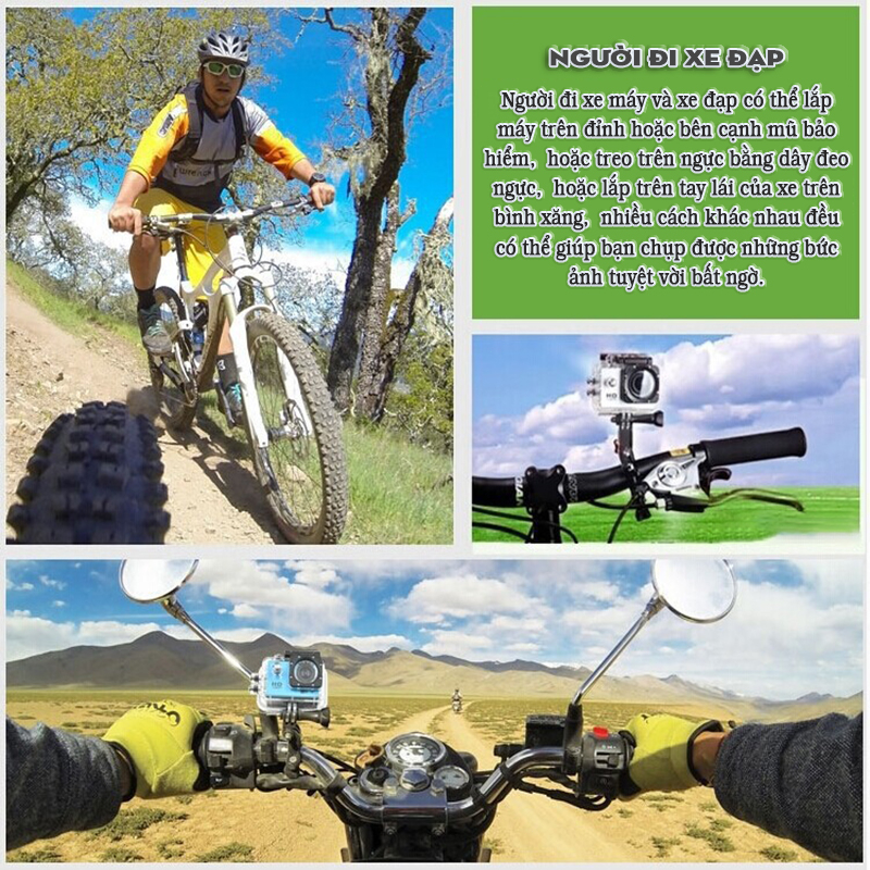 Camera thể thao 4K-Máy ảnh thể thao HD 1080p chống rung máy ảnh dưới nước máy ảnh thể thao ngoài trời-Sj4000