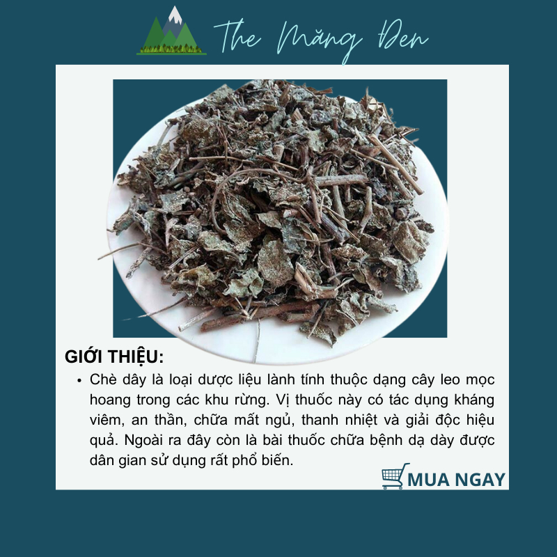 Trà Chè Dây Sấy Khô Măng Đen 100g Đặc Sản Măng Đen Kon Tum