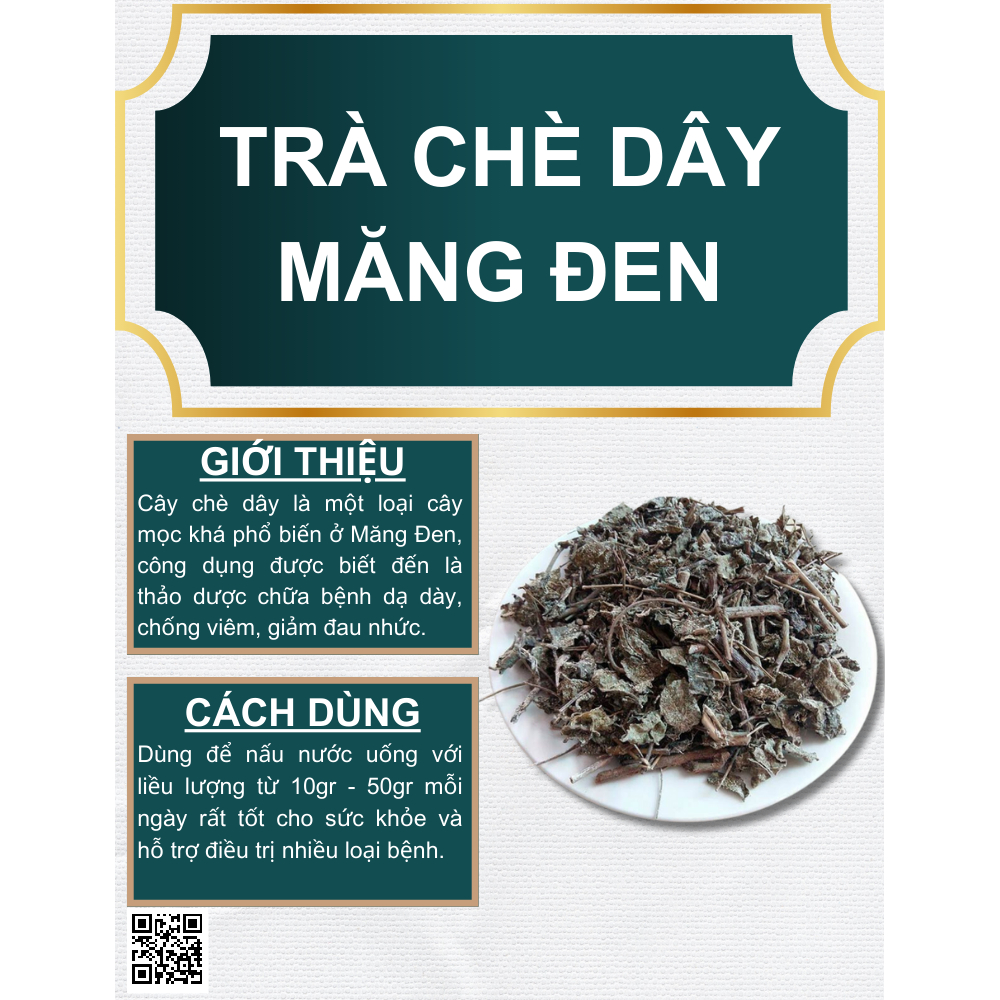 Trà Chè Dây Sấy Khô Măng Đen 100g Đặc Sản Măng Đen Kon Tum