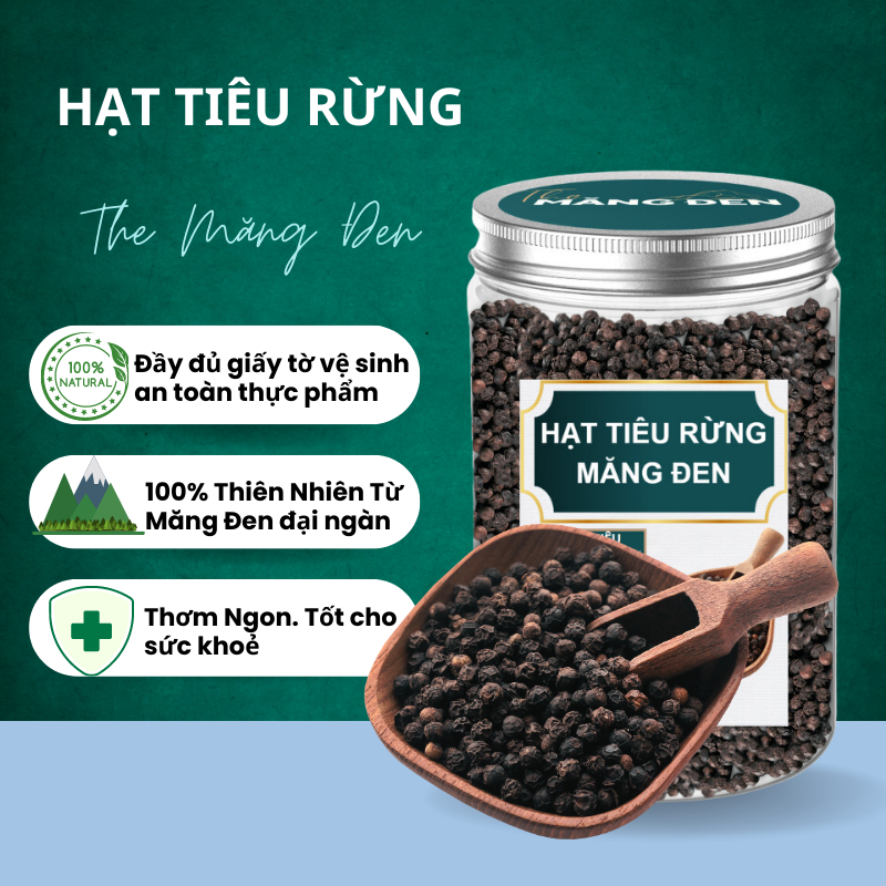 Hạt Tiêu Rừng Măng Đen 100g Đặc Sản Măng Đen Kon Tum