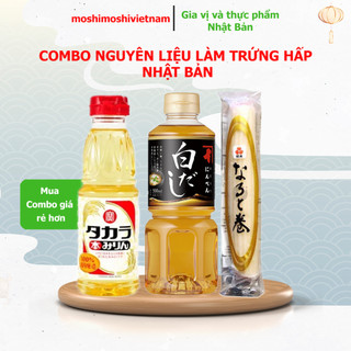 Combo Nguyên Liệu Làm Trứng Hấp Nhật Bản