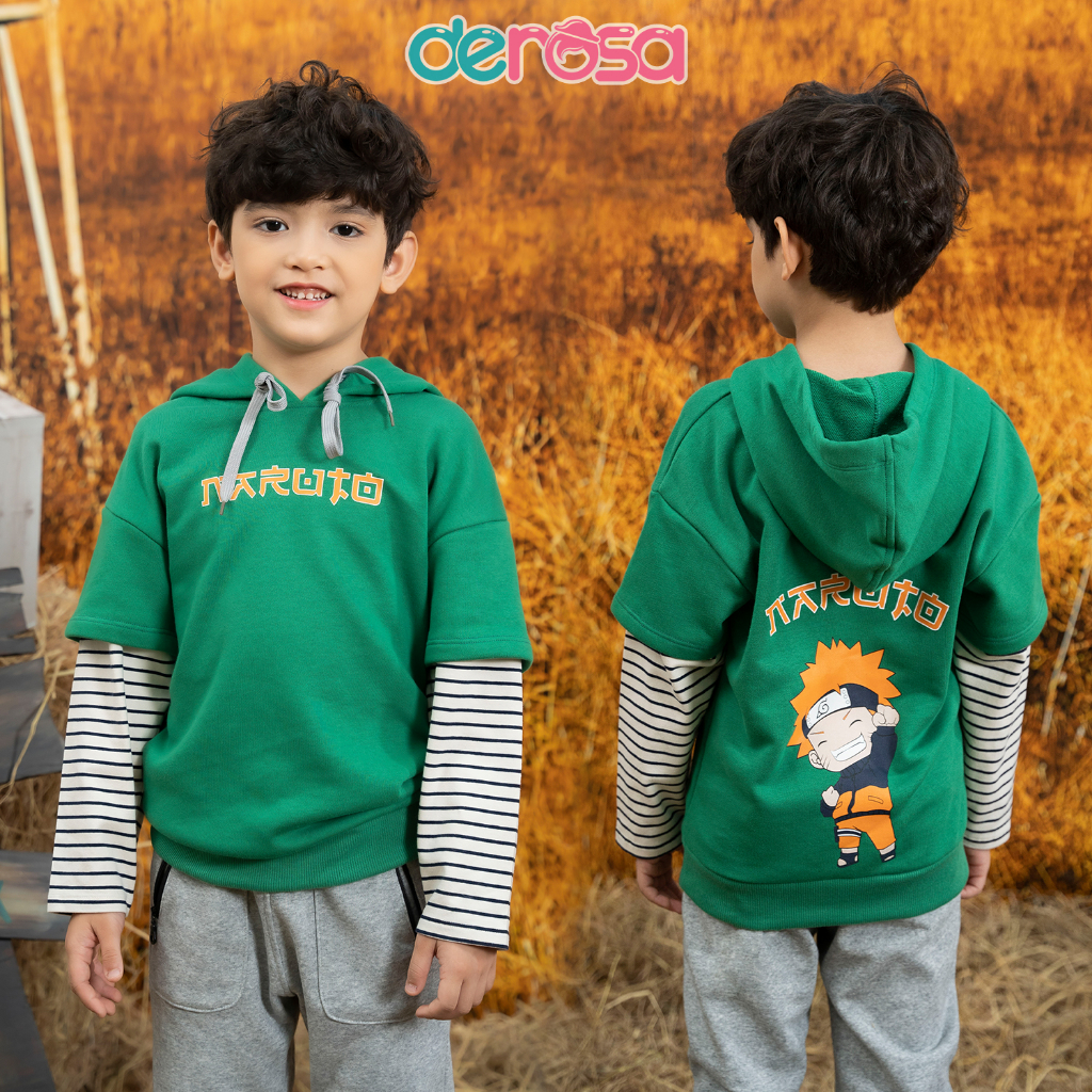 Áo Hoodie DEROSA KIDS cho bé trai bé gái từ 2 đến 6 tuổi AWKDZ636A